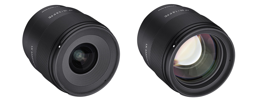 LK SAMYANG amplía la serie Prima con los nuevos objetivos AF 16mm F2.8 P FE y AF 85mm F1.8 P FE
